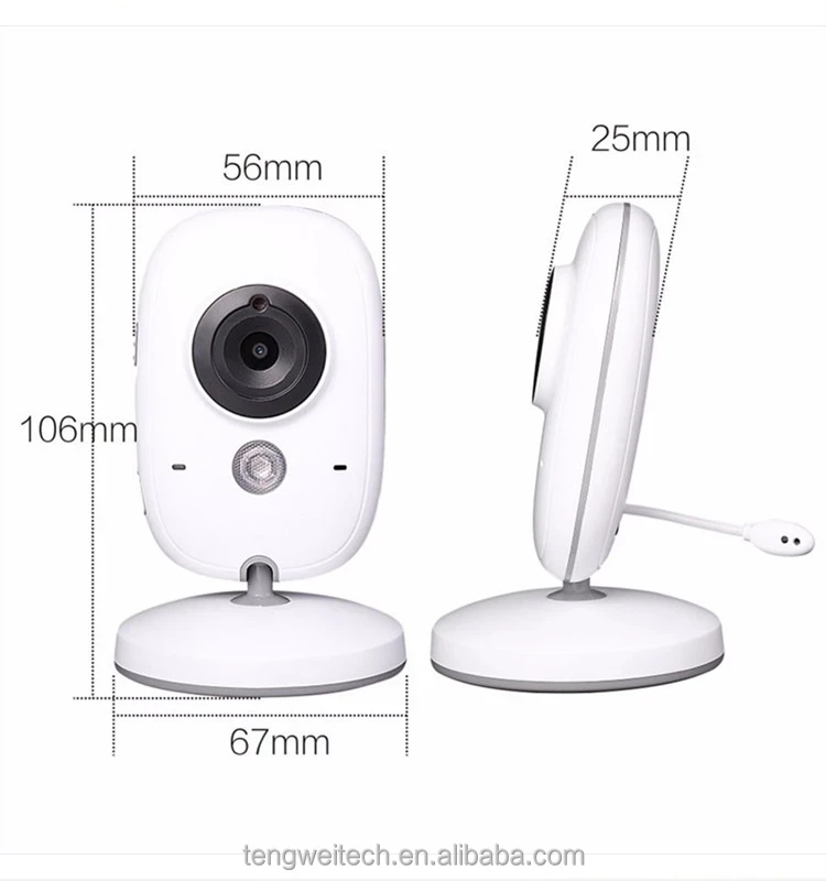 
TW-BM001 3.5 inch Video Wireless Baby Monitor Security Home Camera Night Vision Voice Call Babyphone With Temperature Monitoring 