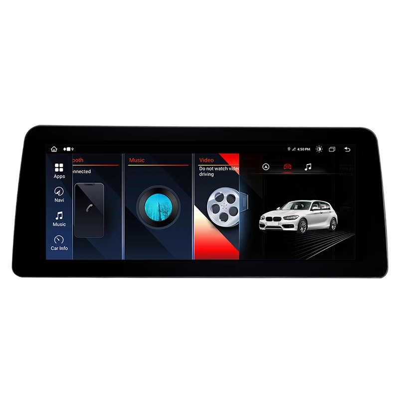 Автомобильный мультимедийный радиоприемник 12 3 дюймов на Android для BMW X3 F25 X4 F26 2011-2017 головное устройство DSP GPS Carplay Player