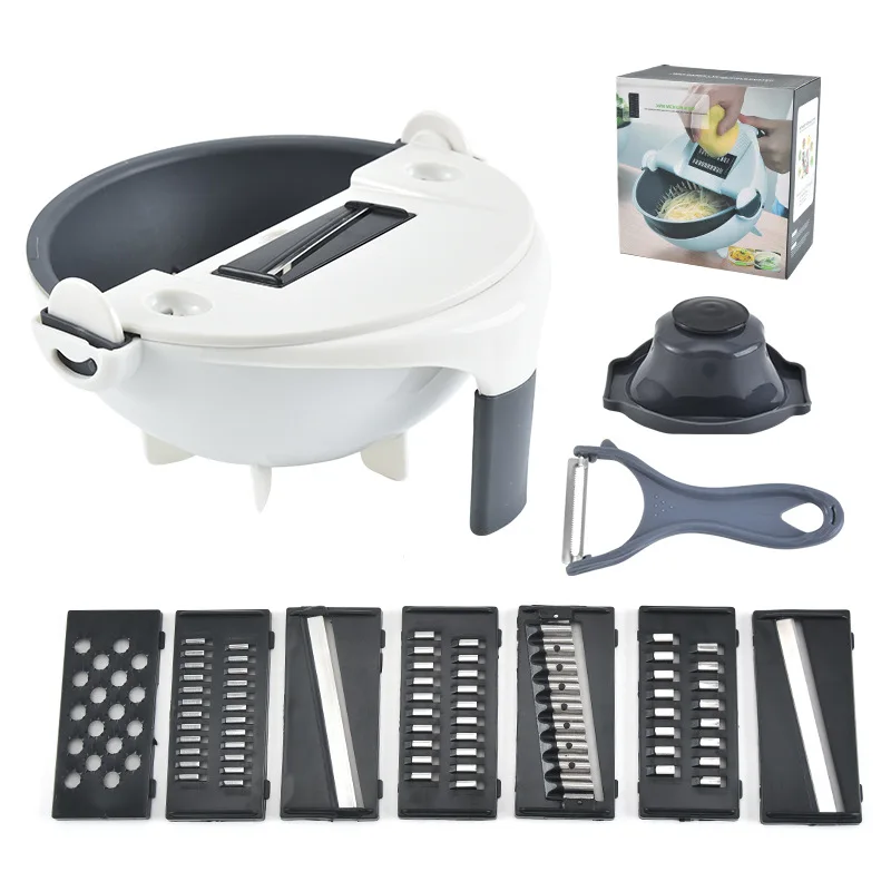 Hot selling Kitchen tools   manual mandoline fruit vegetable cutter onion dicer veggie slicer vegetable chopper