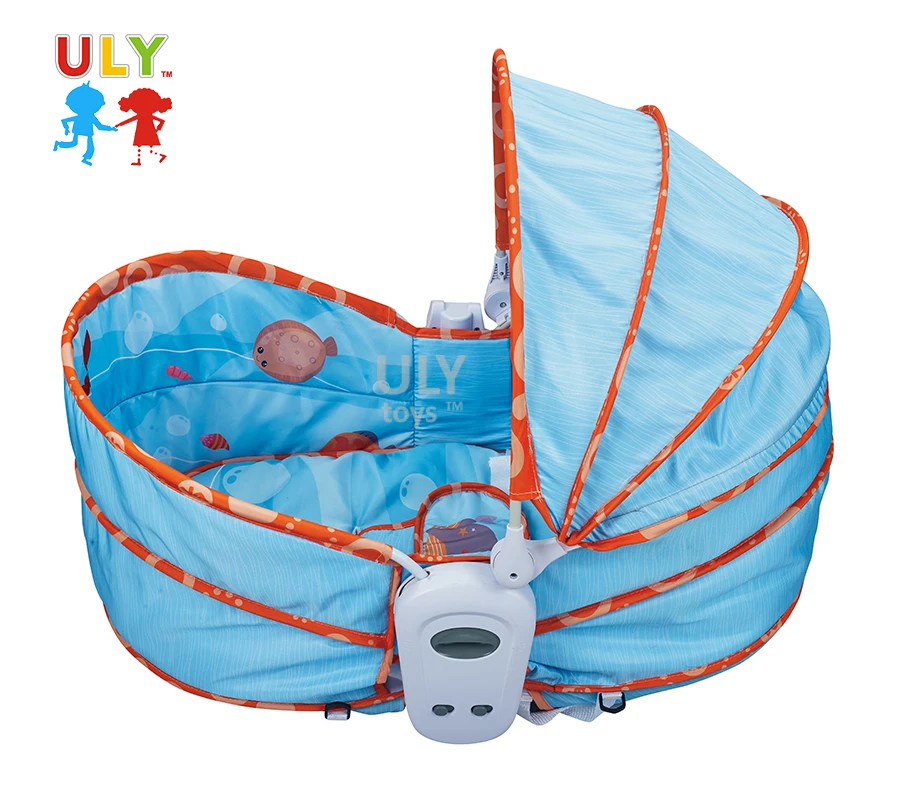 Top Quality 6 In 1  Rocker Bassinet for baby New Cart Mode  Have Mosquito Net And Universal Wheel Unisex