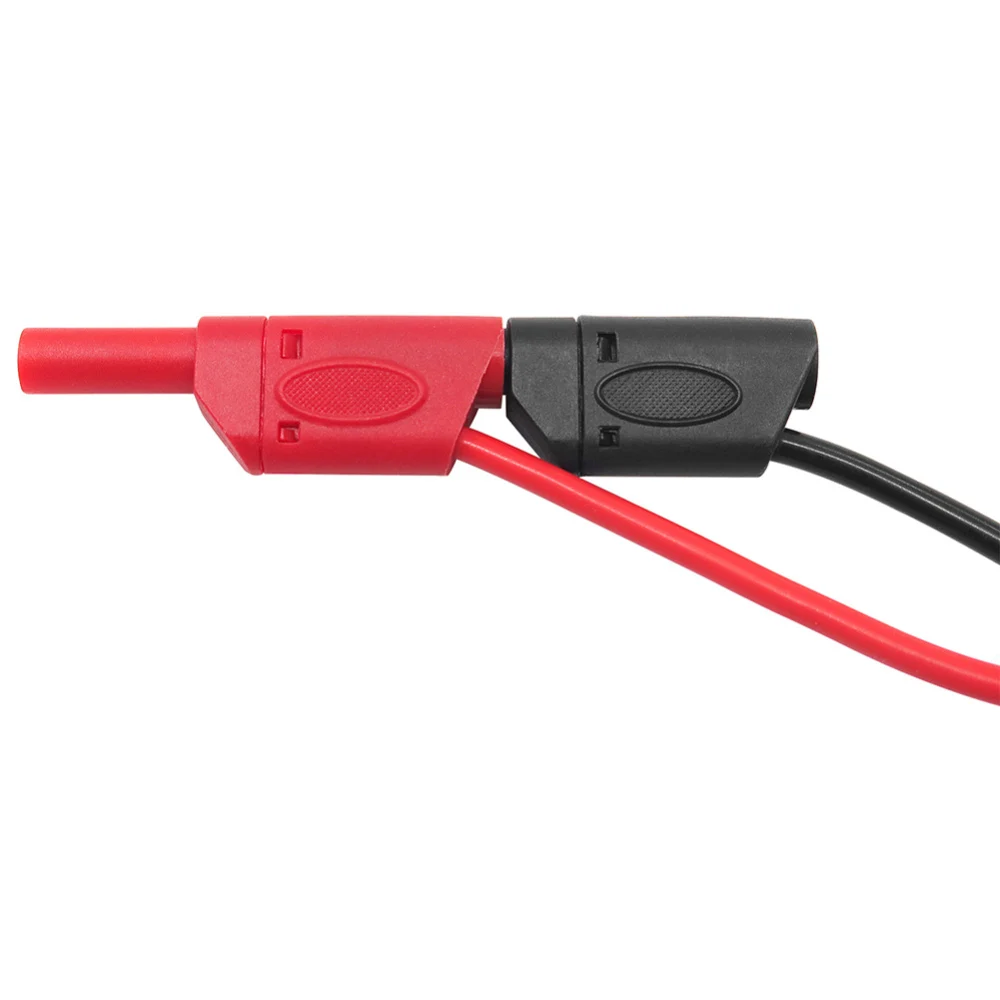 Alligator Clip Wires 20A Alligator Test Leads Multimeter Test Clips Probe Lead Banana Plug Cable