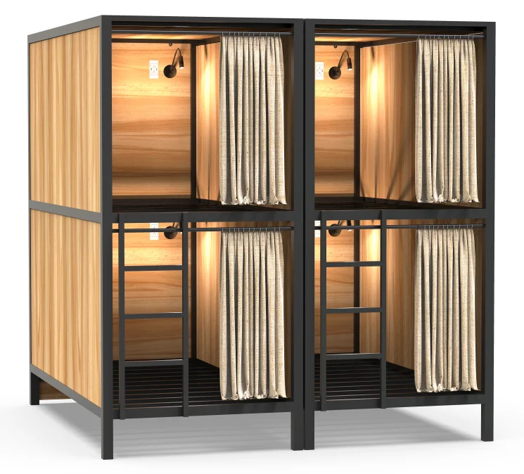 capsule pod bunk beds multifunction king size bed cheap bed for sale