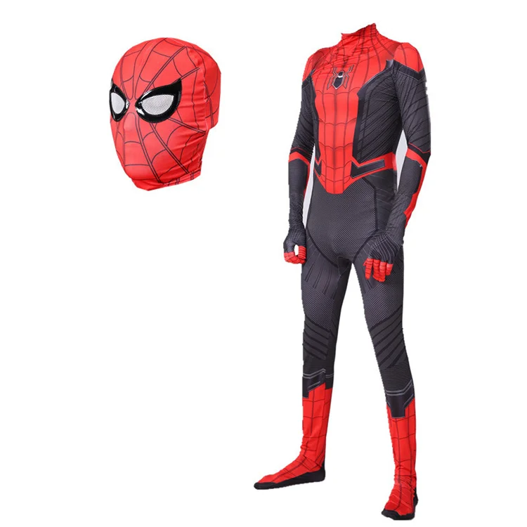 Men Spiderman Clothes Superhero Bodysuit Cosplay for Adults Halloween Costume Cosplay