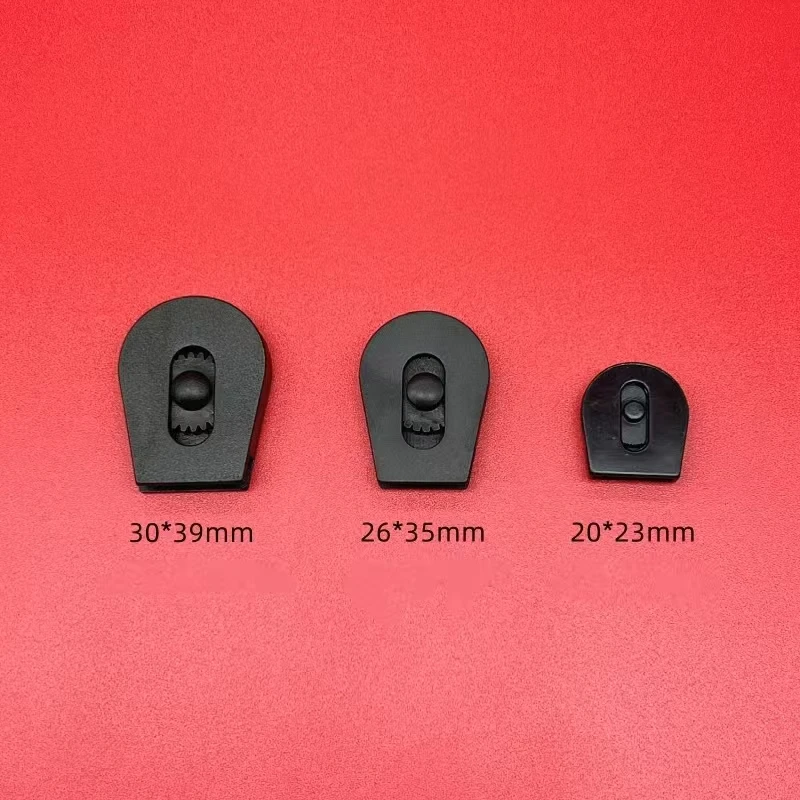 Plastic Wheeled Cord Lock sliding Clamp Toggle Stopper for Paracord spring oval 2 hole pulley adjustable universal shoe buckle