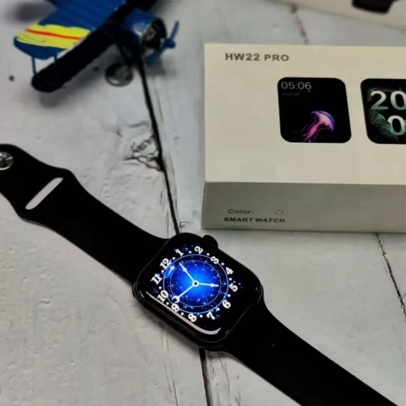 Smartwatch HW22 pro 1.7 IPS Smart Dual buttons and wireless charging Tracker hw22pro Smart Watch waterproof SmartWatch hw22 pro