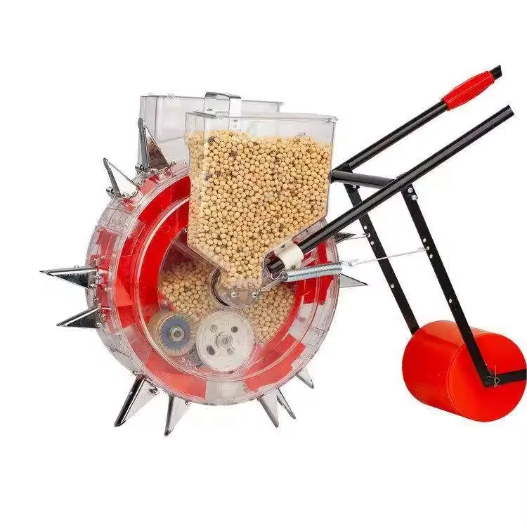 Single barrel manual corn seeder for seeding or fertilizing hand push maize planter at cheap price