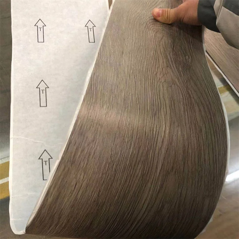 Деревянный роскошный клей-Пух пленочный паркет корейский водонепроницаемый магнитный лист рулон ПВХ гетерогенный Виниловый Пол Lvt для дома