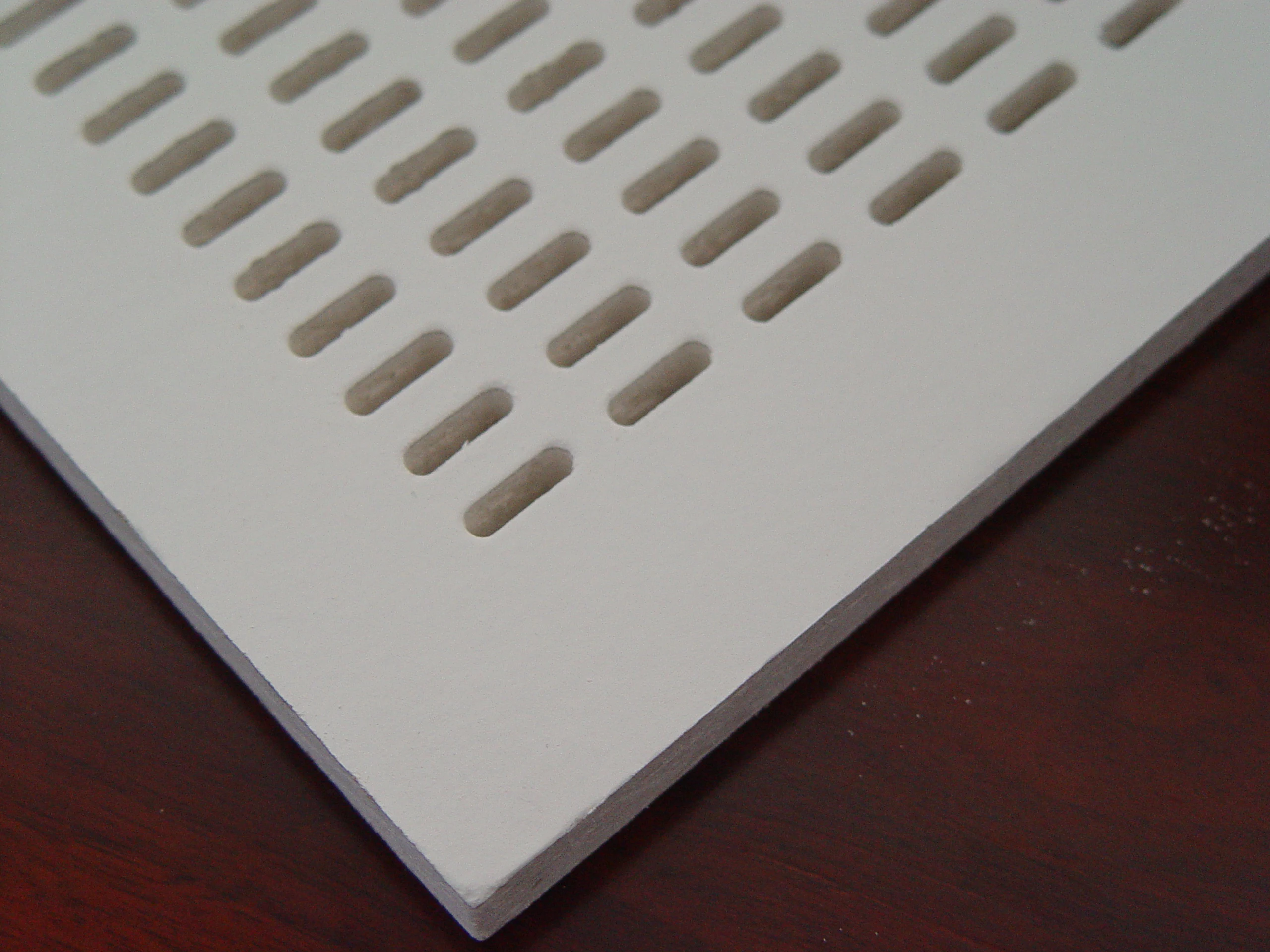 Perforated Glass Fiber Reinforced Paper Gypsum Board