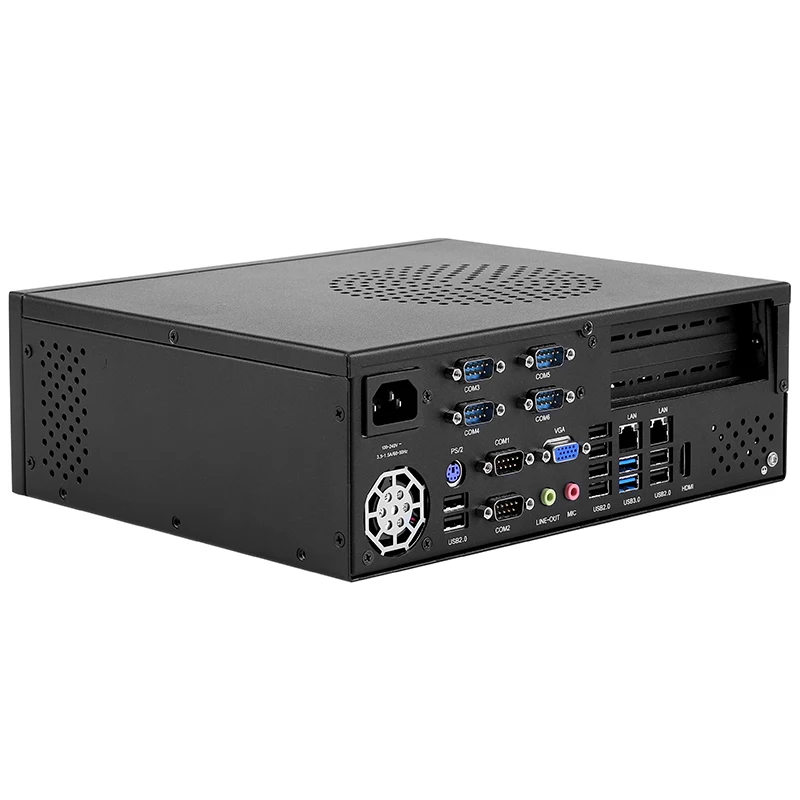 Мини-бокс для ПК core i5 PCI/PCIex16 со слотом настенного монтажа промышленный