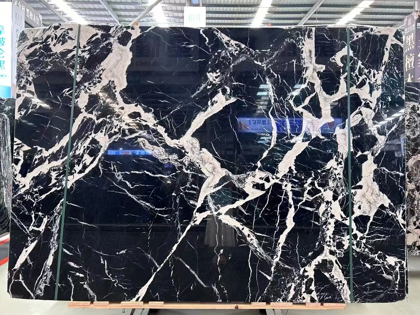 Natural Italy Black Marble Slab