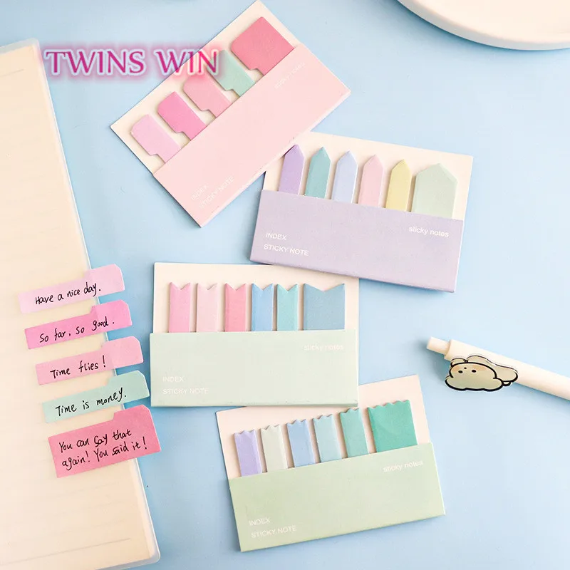 Gradient influencer Convenience sticker Stickiness n times Index Convenience sticker can be written to mark small bookmarks1771