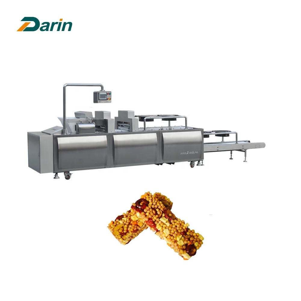 Commercial Protein Bar Forming Machine Machine Of Chocolate Bar Production Cereal Bars Making Machine