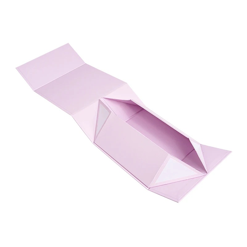 Bespoke Custom Folding Cardboard Gift Boxes Flap Lid Magnetic Closure Gold Foil Matt Lamination Stamping Printing Free Sample UV