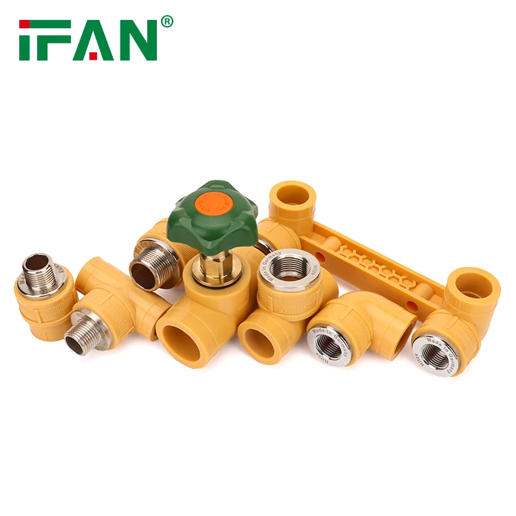 IFAN Factory Plumbing Materials Fittings All Types DIN8077/8078 Plastic Pipe Fitting For Water Pipe