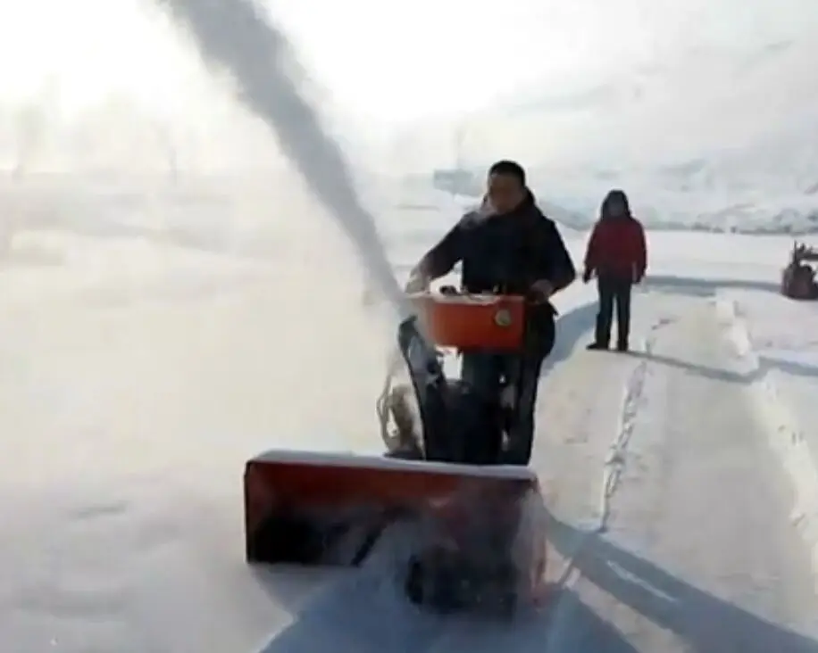 Бензиновый двигатель для снега 6.5HP электрический стартер бензиновый воздуходувка на