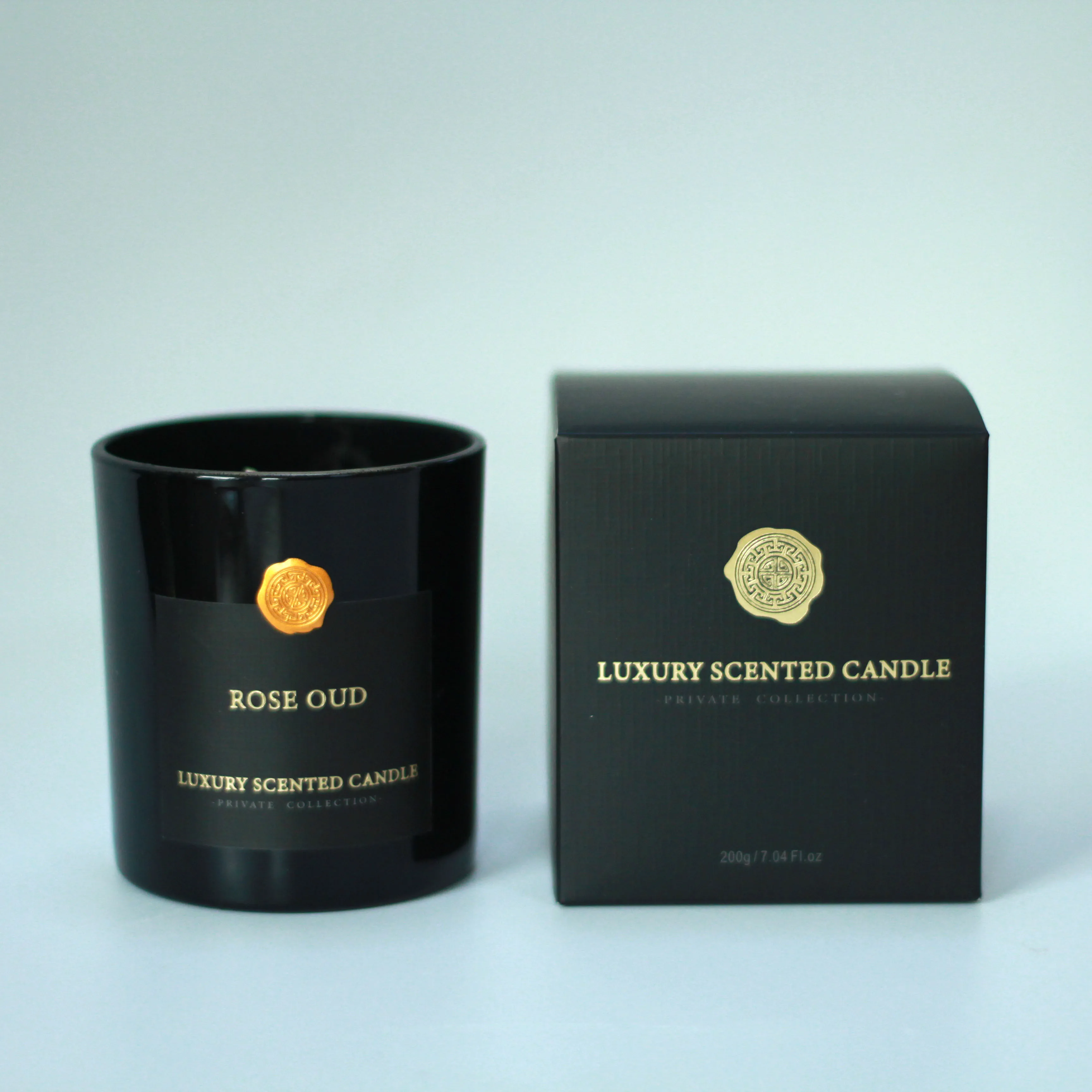 wholesale  novelty private label scented candles with tube packaging