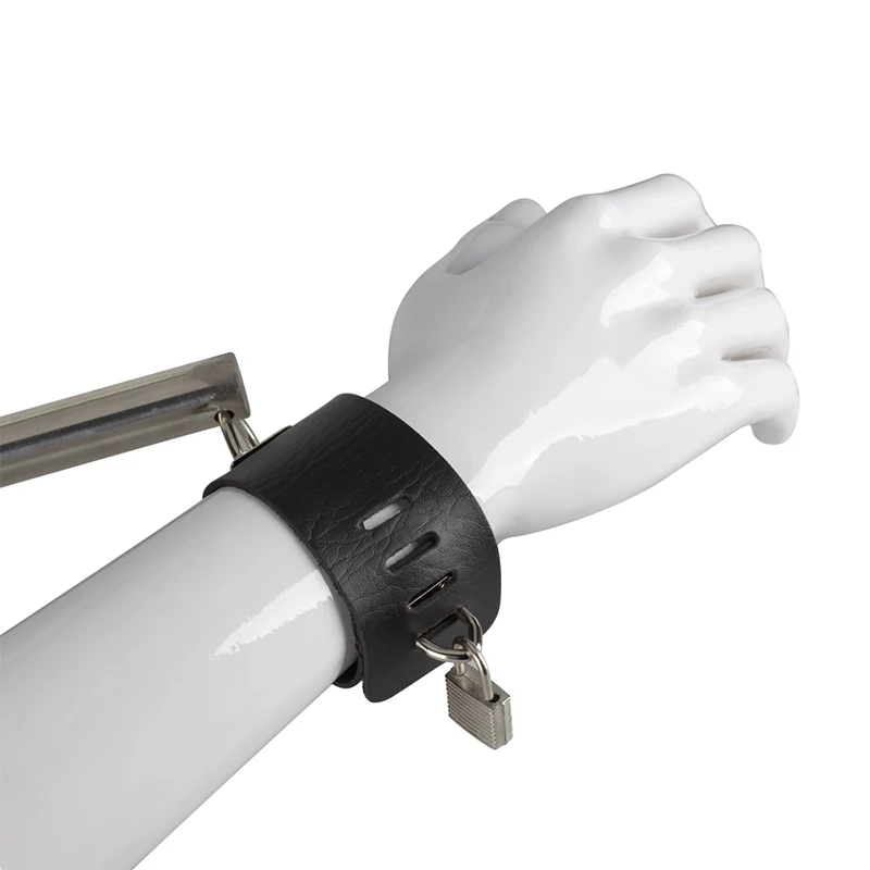 SM Bondage Sex bed Steel pipe bondage handcuffs Straps Flirting BDSM Bondages Erotic Game Sex Toy For Couples