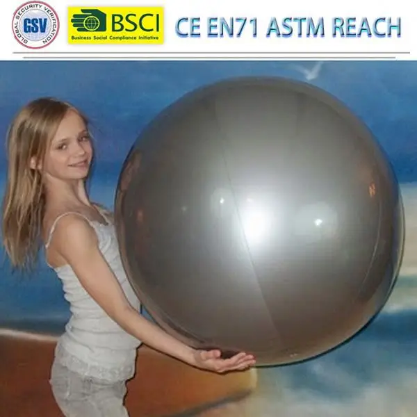 Пляжный шар, 36 дюймов, 1 цвет, кристально чистый