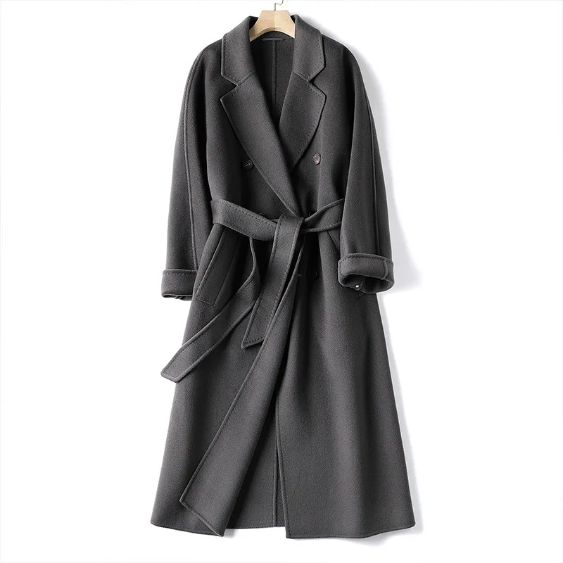 Sublim Down Jacket Winter Womenol Coat Women Long Fabric Black