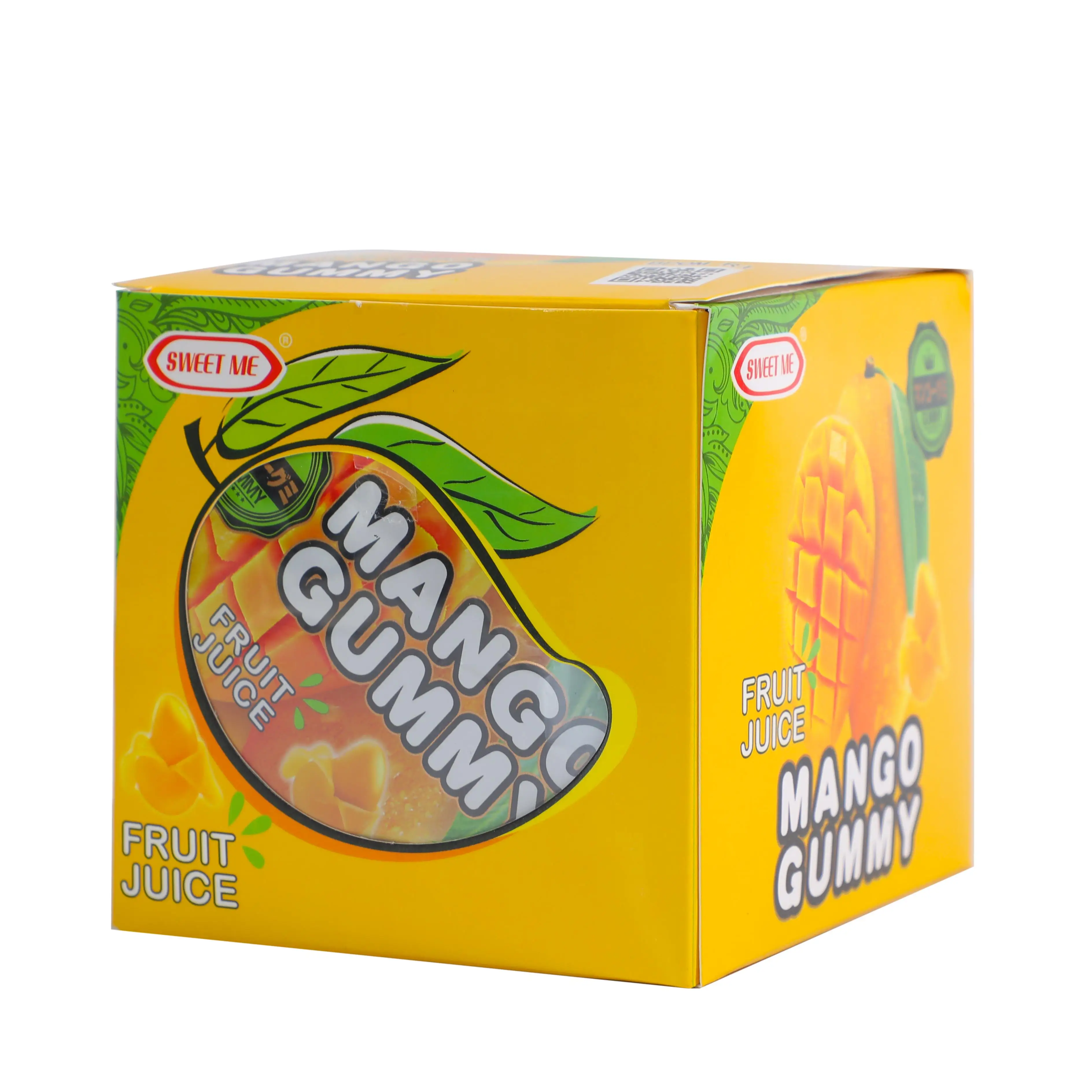 HACCP/BRC Certificate 4D Peach And Mango Juice Peeling Jelly Fruit Casings Gummy Candy