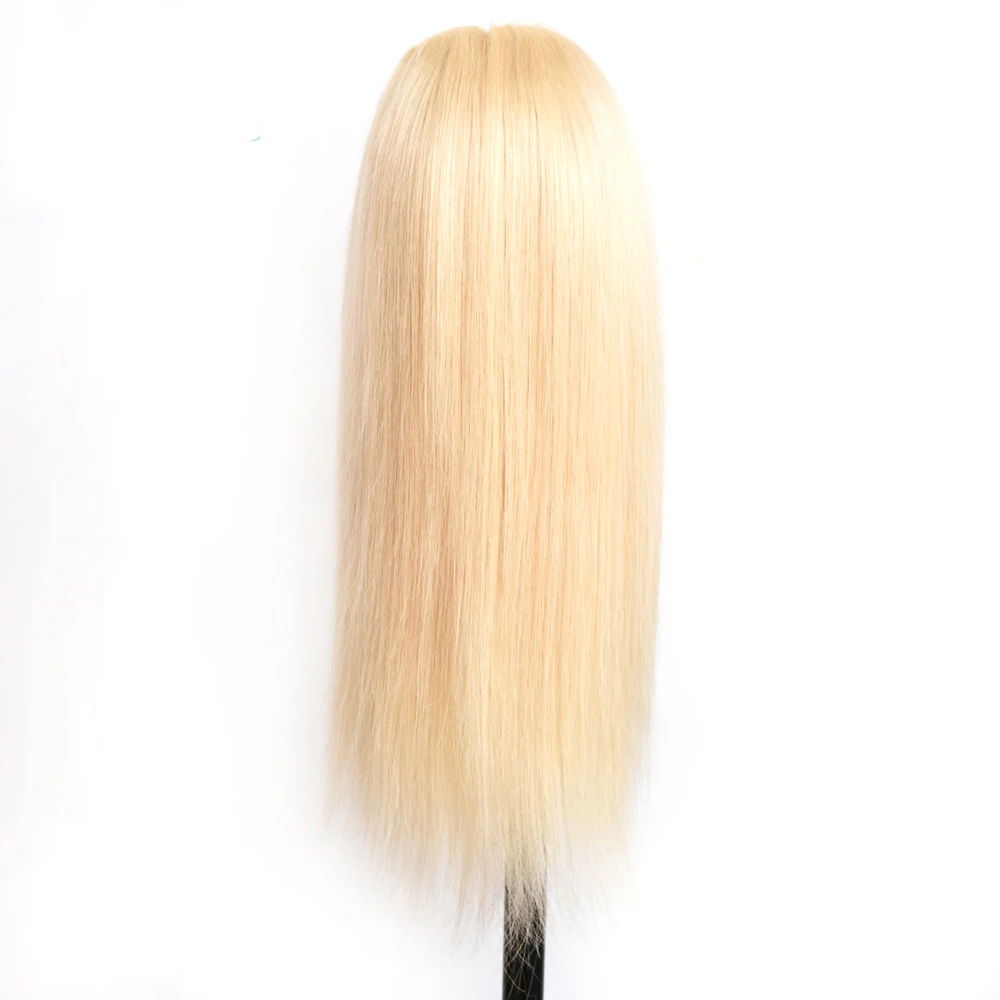 brazilian virgin hair straight blonde wig, 1b 613 full lace wig human hair dubai wig