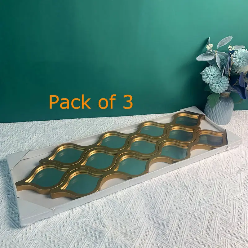 Wall Mirror Big Pack of 3 Modern Luxury Nordic Round Acrylic Living Room Furniture Home Decor Glass Gold Wall Mirror Decorative