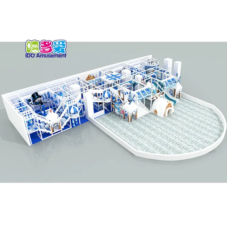 
Custom Made Performance Show Stage Theme Indoor Playground Dry Pool With Balls Soft Play Equipment Million Ball Pool Hot Sales 