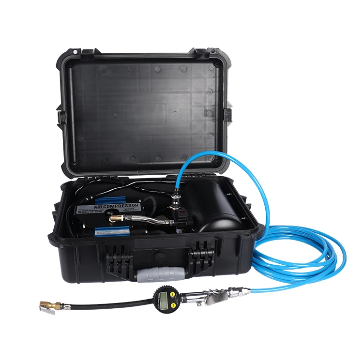 Heavy duty off-road ARB Metal 180psi Twin Cylinder arb car air compressor with box installation air brake tire inflators