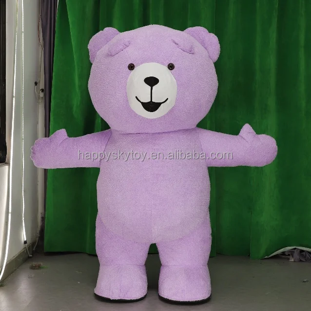 Hot Sale inflatable cartoon character mascot costume Custom Plush Soft Teddy Bear Mascot Costumes for  mascot costume for ad