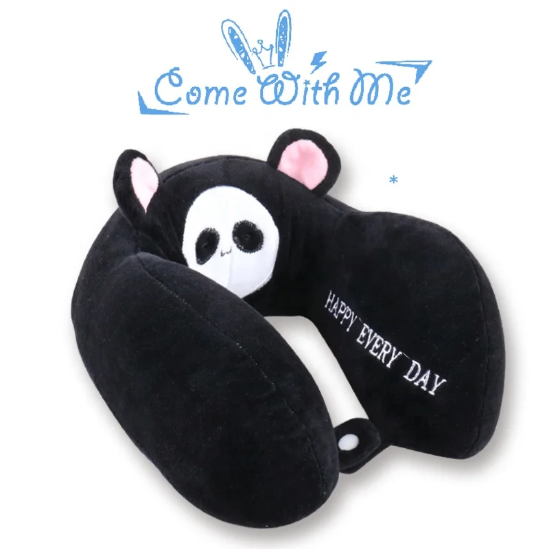 
Comfortable Cute Memory Foam Animal Shaped Travel Neck Massage Pillow For Baby Child 