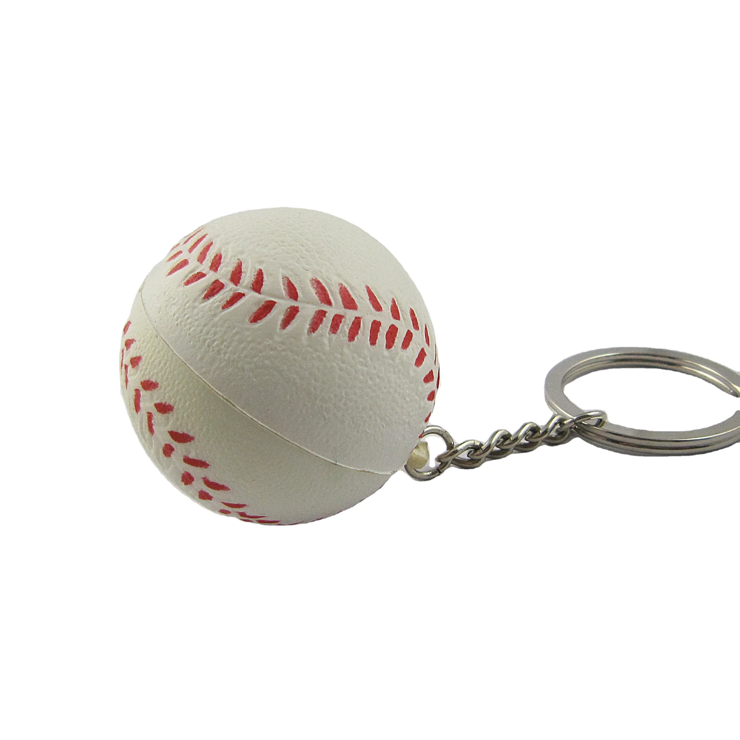 Factory Direct Custom Baseball Keyring 2D And 3D custom Yourself Logo For Your PVC Keychain