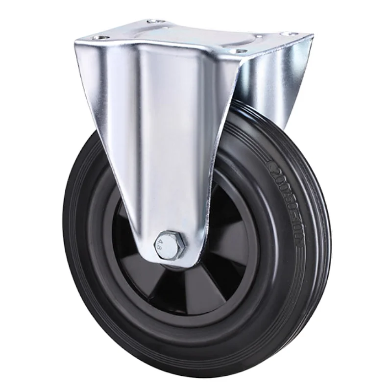 Заводское сверхмощное колесо 3 дюйма, блокировка, поворотный тормоз, мусорная корзина, колесики, корзина для отходов, резиновые ролики, колеса
