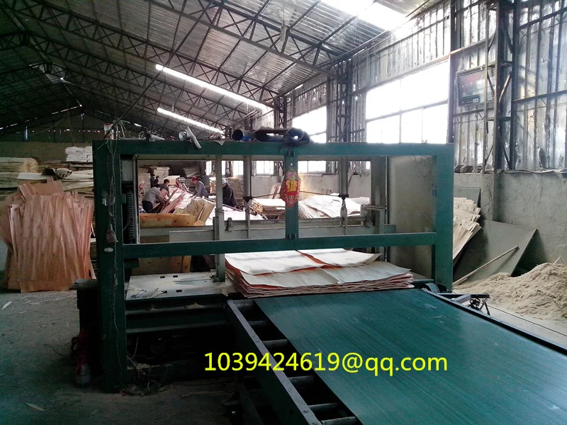 Full automatic plywood production line