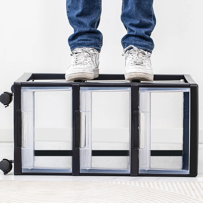 Распродажа пластиковые ящики для хранения Durabox многослойный 3-слойный пластиковый ящик