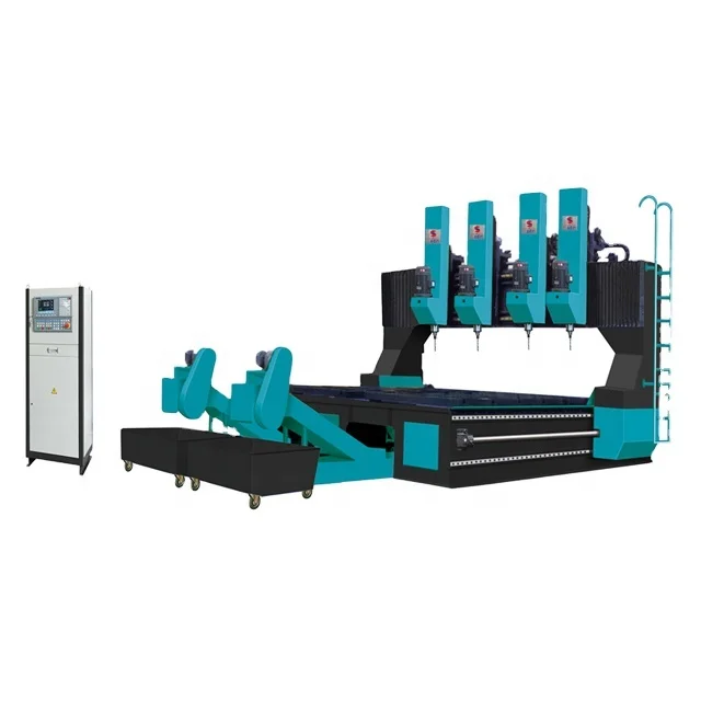 Heavy Duty CNC Multi Spindle Heat Exchange Industry Tube Sheet Drilling Machine