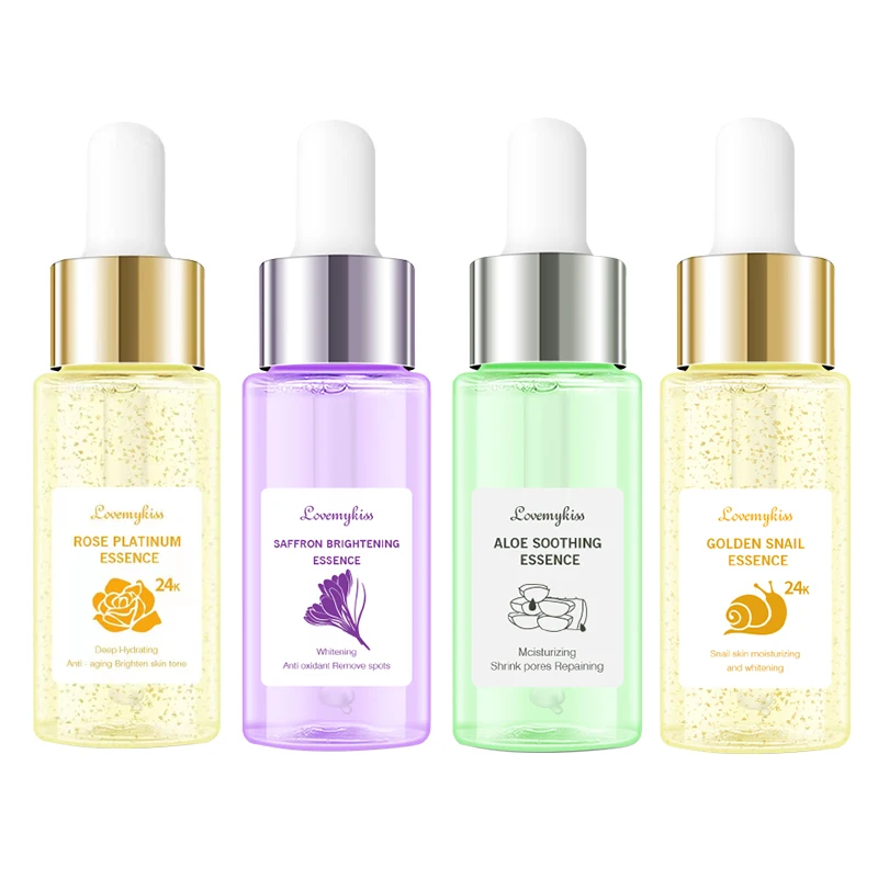 Private Label Aloe Vera Serum Essence Moisturizing Deep Hydrating Anti aging Moisturizing Serum Whitening Face Serum Essence