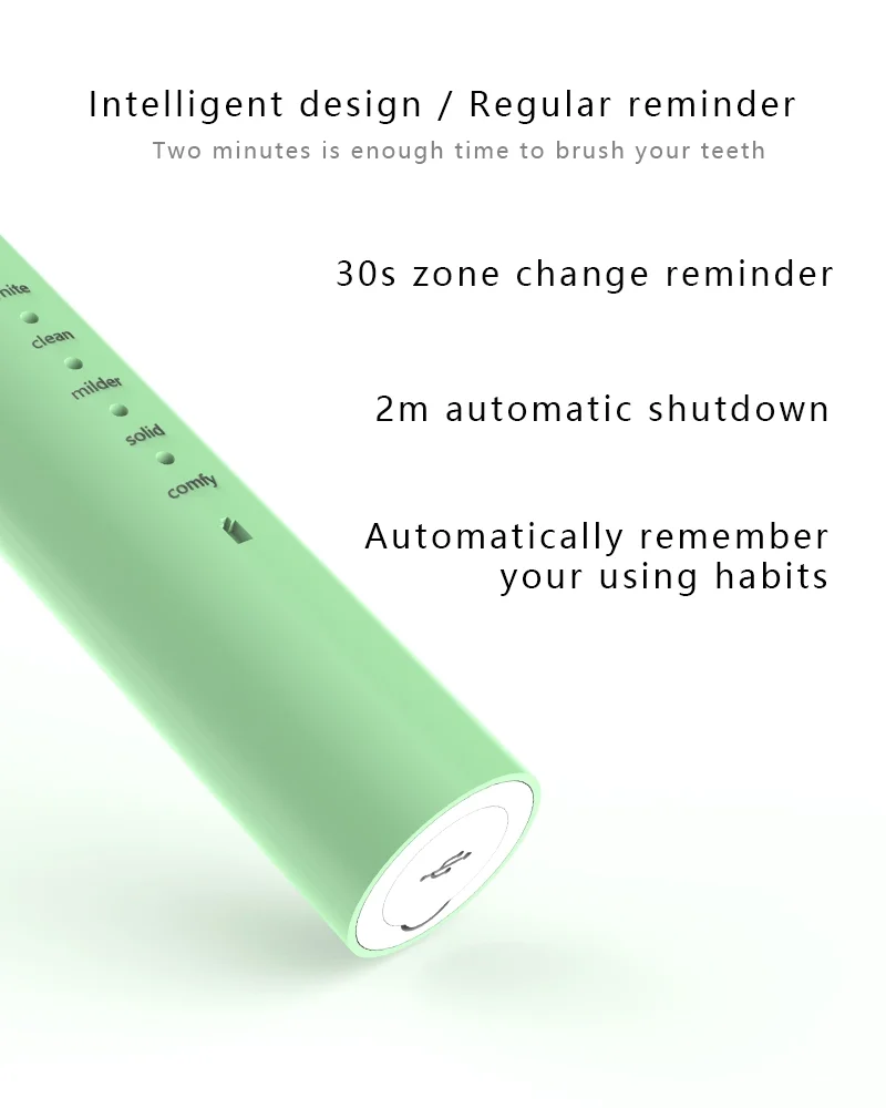 
CVB-914 Electronic Automatic Toothbrush Waterproof Rechargeable Adult Electric Toothbrush Pink Soft White USB 