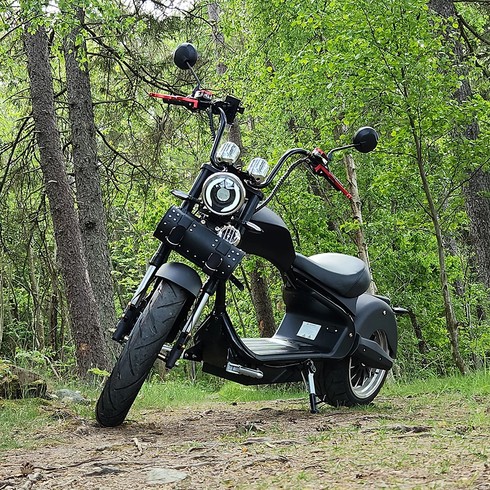 EU In Stock 3000W E Scooters Electric Citycoco Chopper Bike MH3 For Man