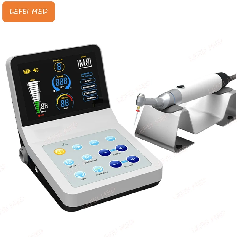LF9631 Best Dental Equipment endo motor with apex locator  R-smart Plus Colorful OLED Screen  dental apex locator  endo motor wi