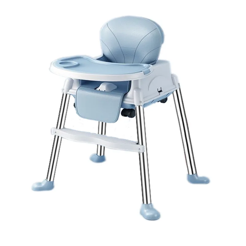 2023 new Adjustable Baby High Chair Fold Feeding High Chair for Baby High Chair