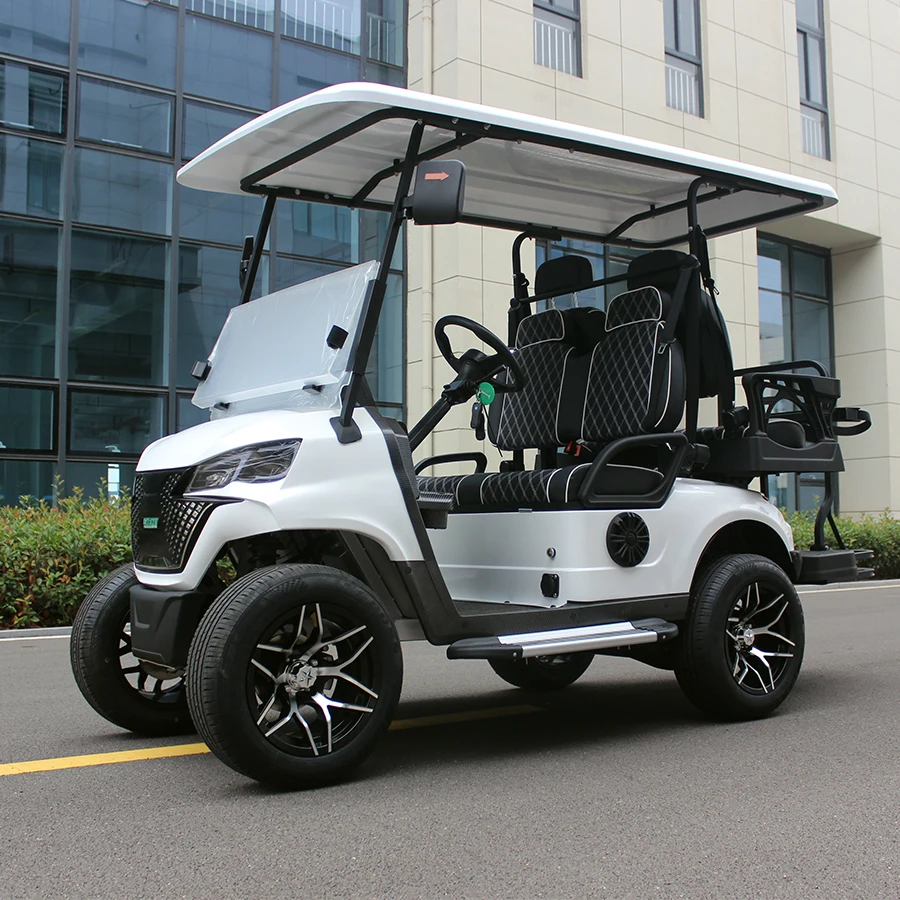 2 4 6 8 10 Passenger Capacity Hunting Golf Carts Steel Club Car Off Road Golf Buggy 2 4 6 8 10 12 Seater Electric Golf Carts