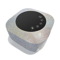 Factory Custom Bling Manicure Nail Polish Dryer Lamps UV Led Lamp with Rhinestone