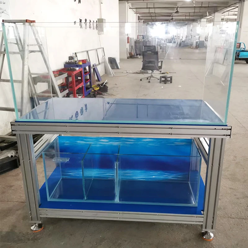Fish Tank Aquarium With extruded profile Aluminum fish tank Frame aquarium cabinet stand frag tank