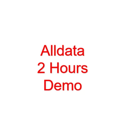 2025 два часа бесплатно-демо-Alldata онлайн-подписка на учетную запись авторемонтное программное обеспечение для ремонта базы данных