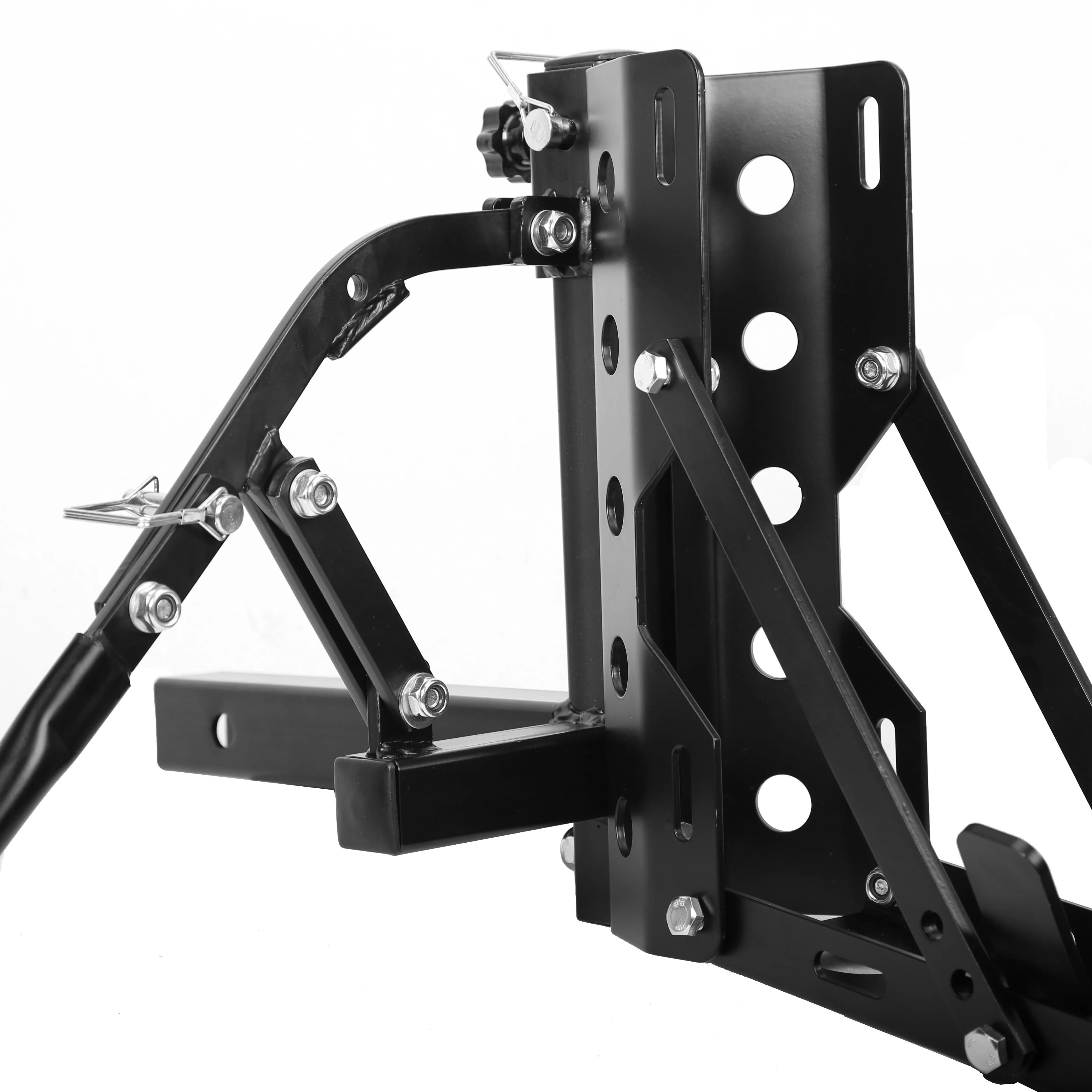Portable Motorcycle Trailer Carrier Tow Dolly Hauler Rack Hitch 800LBS
