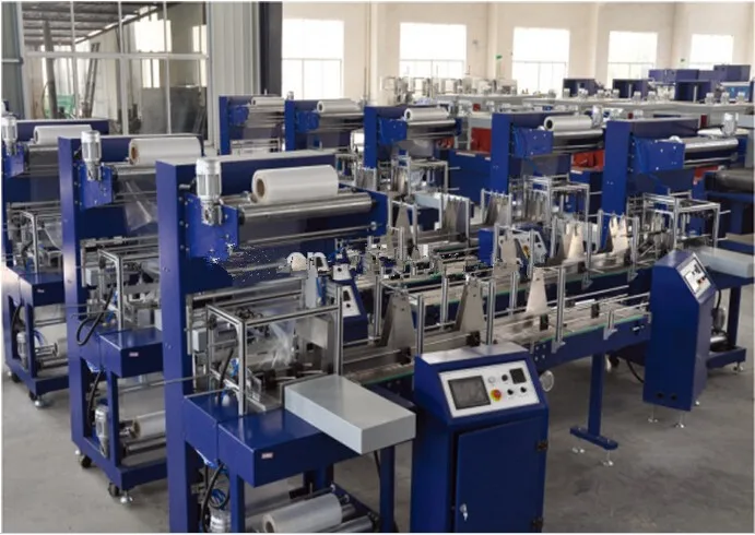 L type Heat Shrink bottled water Packing Machine