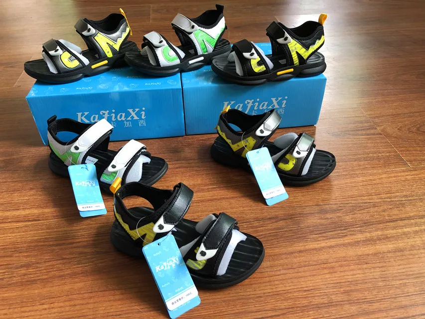 Сандалии для мальчиков, новинка 2020, летняя детская пляжная обувь, специальные детские сандалии