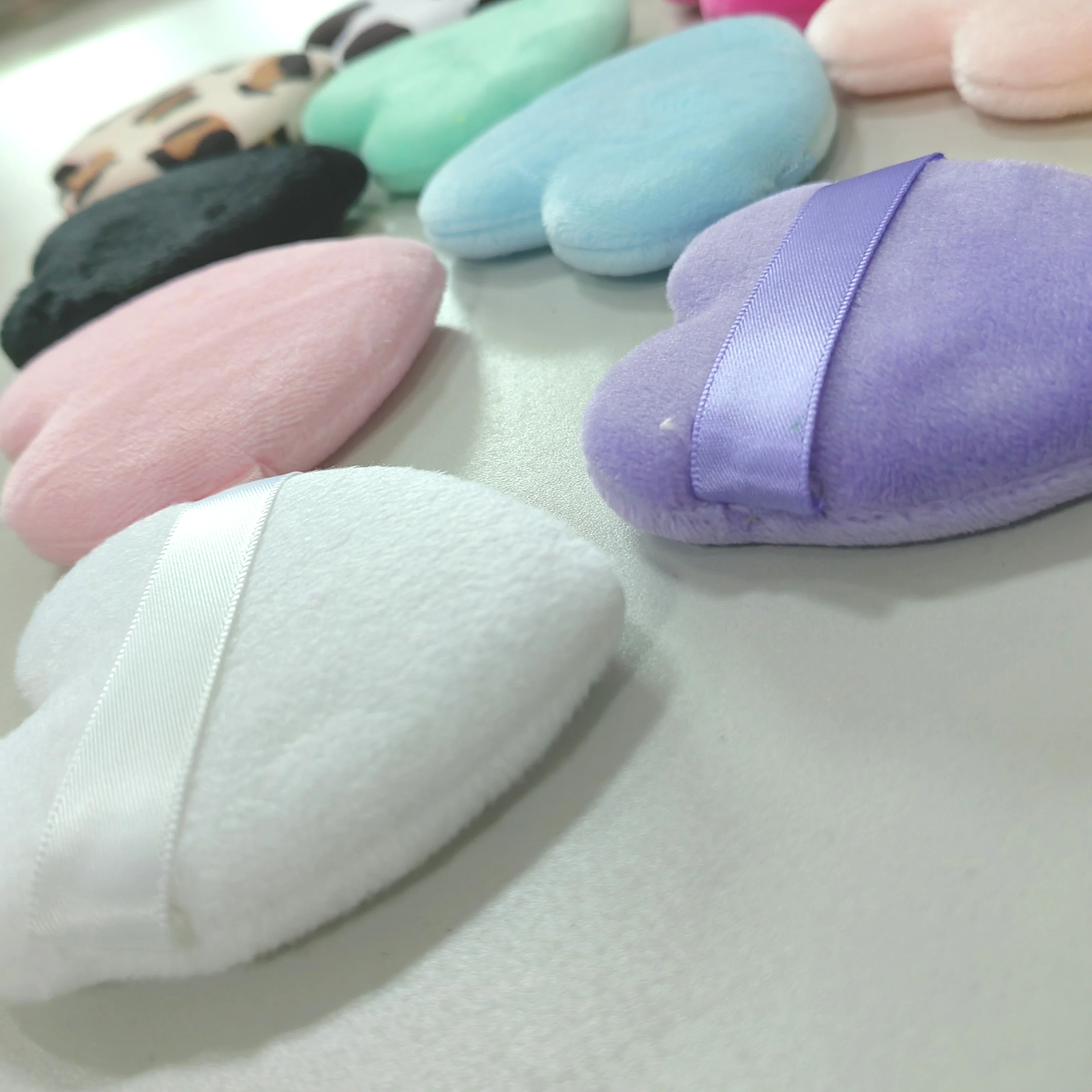 Makeup Tool Beauty Sponges Blender Heart Shape Puffs Cotton Powder Puff Makeup Tool Beauty Sponges Blender for Cosmetic