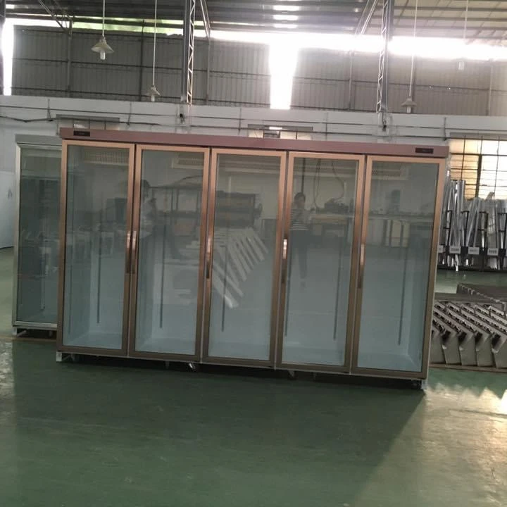 retail cabinet display commercial supermarket dairy refrigerator  island fruit vegetable refrigerator display cooler showcase
