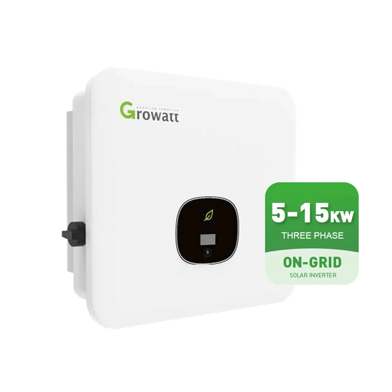 Growatt 12Kw On Grid Solar Inverter Mod 12Ktl3-X Mod 15000Tl3-X/X2 Three Phase With 2 Mppt Built-In Charge Controller
